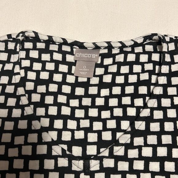 Pima cotton Chico’s shirt (Chico Size 0) - Picture 5 of 6